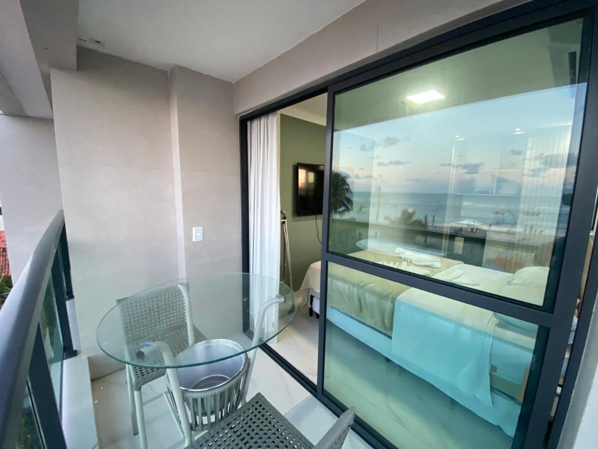 Flat Beira Mar Com Varanda Em Pôrto das Galinhas المظهر الخارجي الصورة