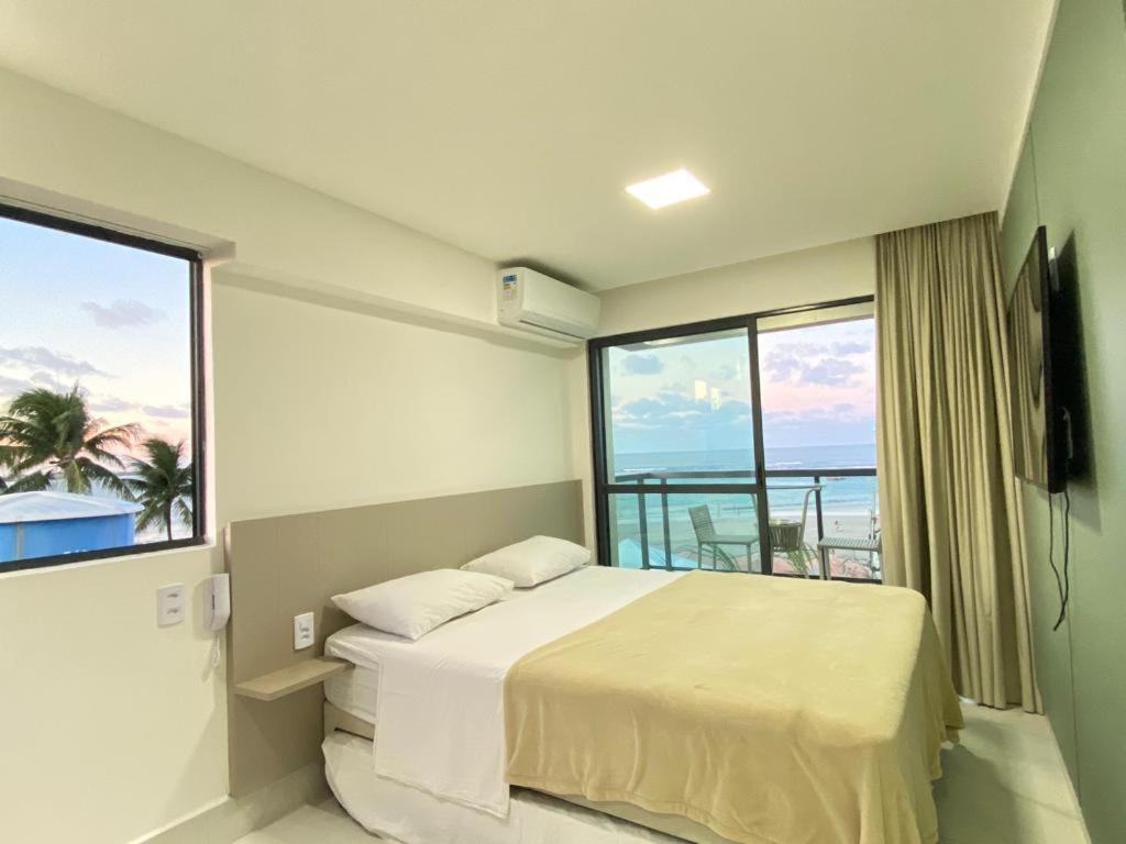 Flat Beira Mar Com Varanda Em Pôrto das Galinhas المظهر الخارجي الصورة